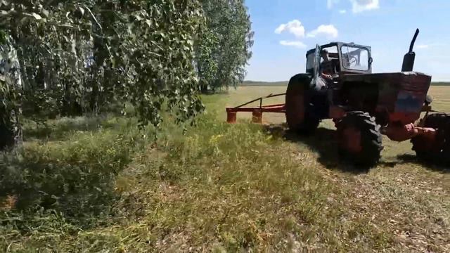 Косилка роторная WIRAX Z-069 ширина захвата 1,65м смотреть онлайн