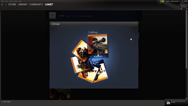 Crafting Counter Strike Global offensive badge tier 2 Brass Recruit смотреть онлайн