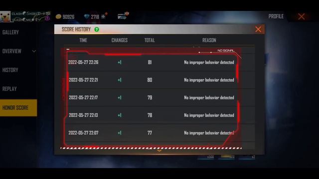 How to increase Honor score in Free fire | full details | CS BAN | blacklist | AFK | Malayalam смотреть онлайн