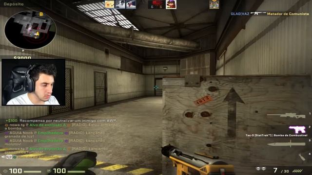 SOBE NAS COSTAS TIME - CS:GO DE NOOB À GLOBAL #93 смотреть онлайн