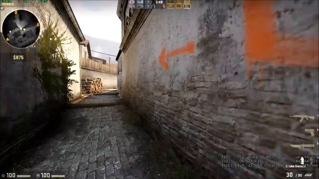 CS:GO Casual Inferno Terrorist Gameplay смотреть онлайн