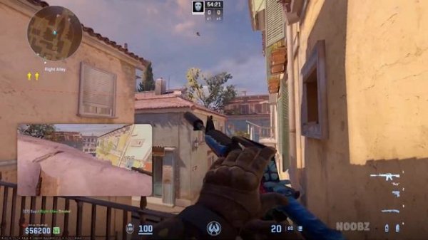 CS2 ITALY ADVANCED SMOKES - 18 SMOKES (Counter-Terrorists)