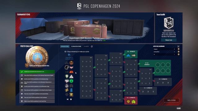 CS2 Pick Em Opening Stage PGL Copenhagen 2024 [Diamond Coin Guide] смотреть онлайн