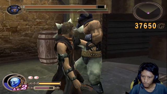 FIGHT THE RAKE BOSS AND THE DEMON TRIO!! (Gameplay) GOD HAND смотреть онлайн