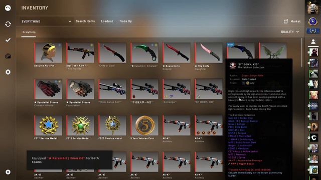 Getting ★ Bowie Knife | Ruby, ★ Specialist Gloves | Crimson Kimono, ★ Karambit | Doppler and | CSGO смотреть онлайн