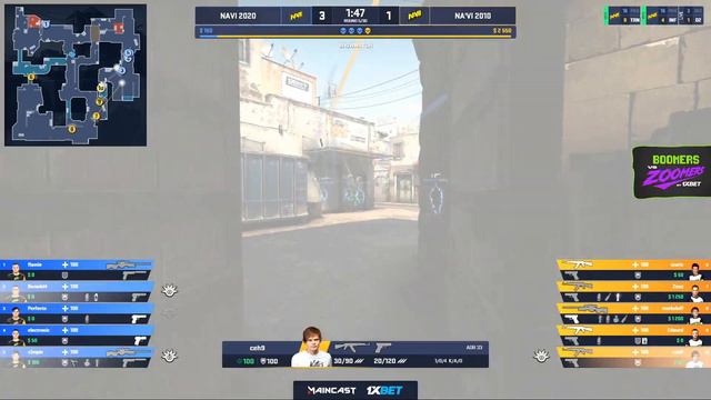 NA'VI 2010 Vs NAVI 2020 | Dust 2 (cs Go) | BOOMERS Vs ZOOMERS