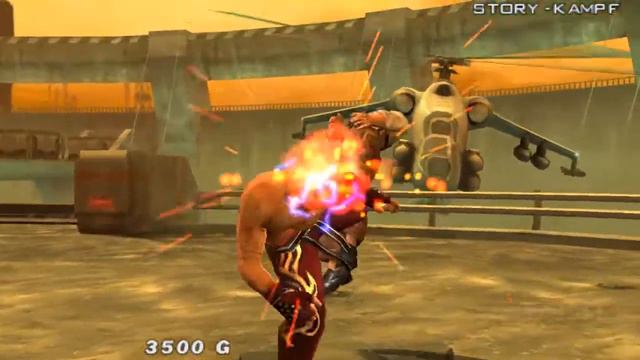 Tekken 5: Dark Resurrection Gameplay (Story-Mode) (Schwer) (PSP) - Kazuya Mishima смотреть онлайн