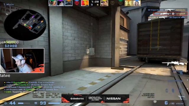 Niko plays normal Faceit with Lobanjica,Hunter,maden,katalic | CS:GO | смотреть онлайн