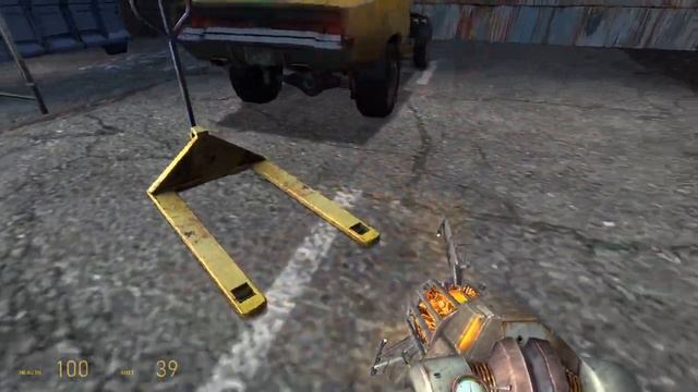 Half-Life 2 (Episode 2) Gravity Gun Jump Trick смотреть онлайн