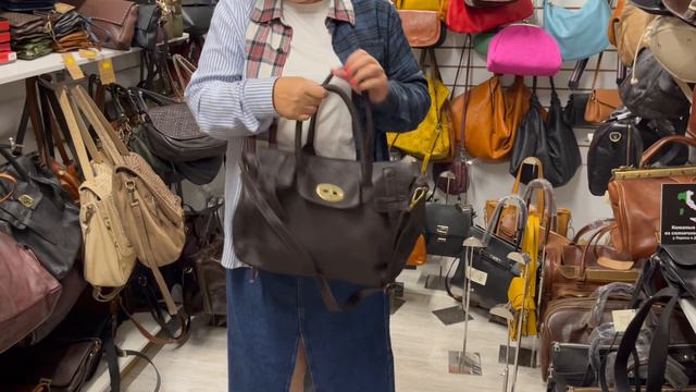 Кожаные сумки. Производство Италия. смотреть онлайн