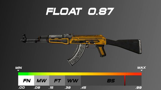 CSGO AK-47 | Fuel Injector - Skin wear/float смотреть онлайн