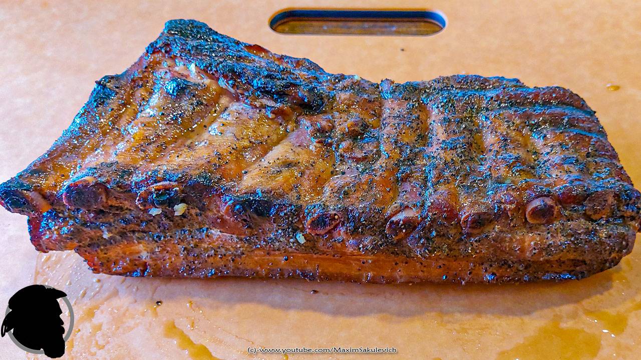 Копченые Ребрышки в Чесночном Меду смотреть онлайн