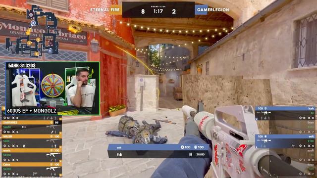 ИНК МЕЙТ ПОСТАВИЛ 6.000$ НА PGL MAJOR 2024! - Eternal Fire Vs GamerLegion (CS 2) #inkmate #leha2077