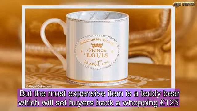 Buckingham Palace launches gold-gilded Prince Louis mug | ABS US DAILY NEWS смотреть онлайн