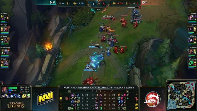NAVI vs JUST - Неделя 4 День 1 смотреть онлайн