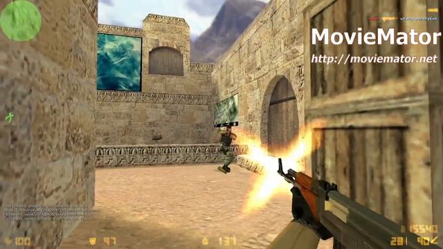 Counter Strike 1.6 de dust 2 2x2 Gameplay#25 смотреть онлайн