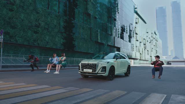 HONGQI HS3. Реклама. Rodcher Creative. 20 сек.