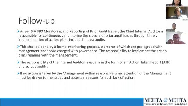 CS in Internal, Management and Operational Audit | Mehta & Mehta | смотреть онлайн