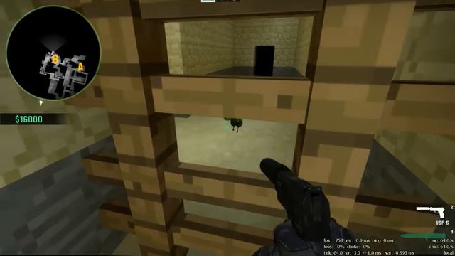 Гомункул на карте minecraft в CS:GO (Homunculus) смотреть онлайн