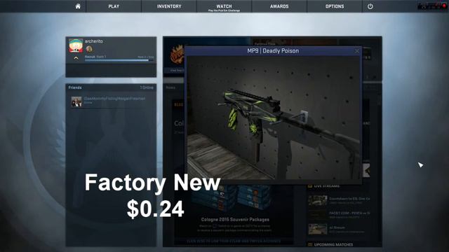 CS:GO- Top 10 Cheapest Skins for under $5 (2015) смотреть онлайн