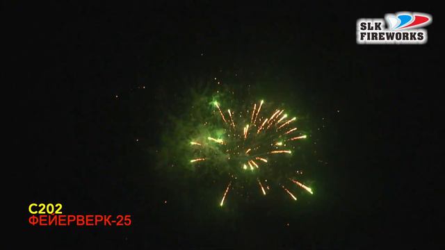 С202 ФЕЙЕРВЕРК-25 (25 залпов, 1 ) смотреть онлайн