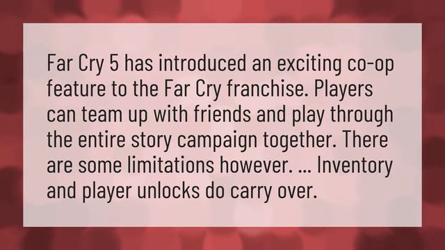 Can you play Far Cry 5 with friends? смотреть онлайн