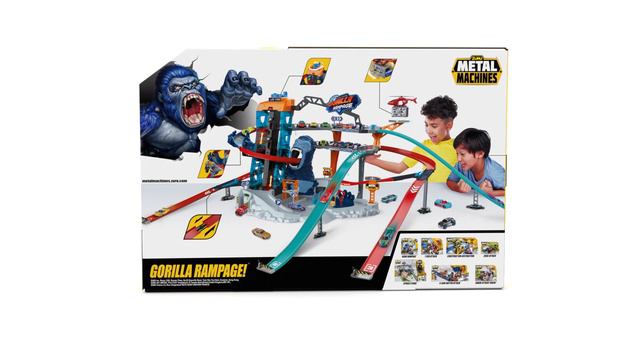 6726 Metal Machines Gorilla Rampage Garage Playset смотреть онлайн