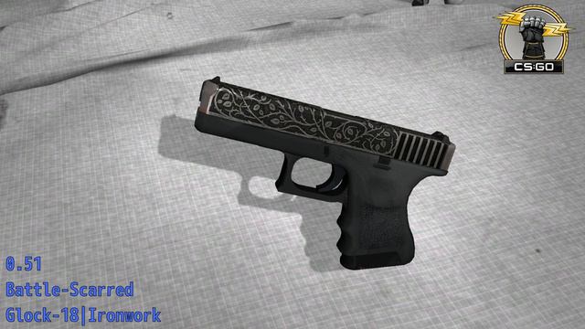 Glock 18 Ironwork Wear/Float смотреть онлайн