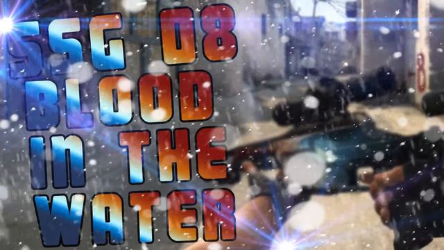 CS:GO SSG 08 BLOOD IN THE WATER !!! смотреть онлайн