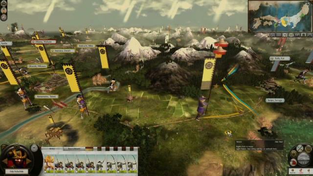 Total War Shogun 2 Campaign map trailer смотреть онлайн
