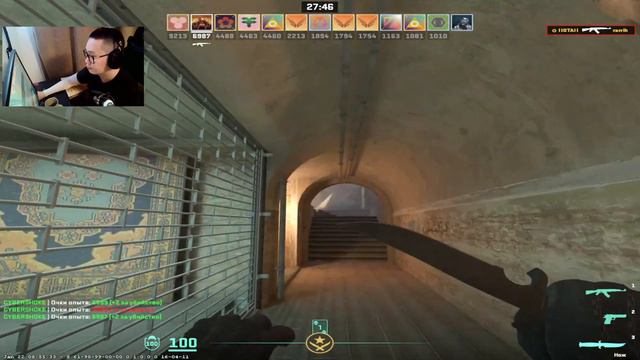 играем CS2 учимся стрелять занова. смотреть онлайн