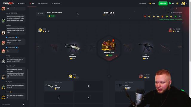 I OPENED THE PROFIT PARK CASE ON CSGOROLL! (100 Emeralds) смотреть онлайн