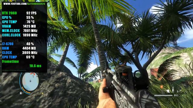 Far Cry 3 | RTX 2060 6GB + i7-6700 + 16GB RAM смотреть онлайн