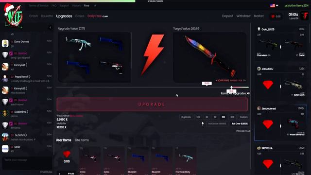 wtfskins com ► CSGO БЕЗУМНЫЕ КРАФТЫ СКИНОВ смотреть онлайн