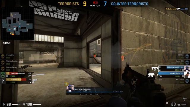 3K Cache B Site Retake #2 - CS:GO смотреть онлайн