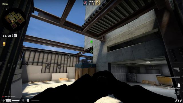 CS:GO - Smoke Vertigo Mid to Ramp Mid смотреть онлайн