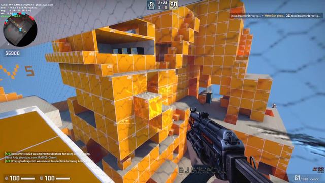 CSGO ZOMBIE SURVIVAL MOD MAP zm_cube_v7 On Ghostcap смотреть онлайн