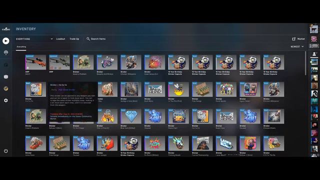 10 YEAR BIRTHDAY Sticker Capsule MYSTERIES ! ( Hidden Secrets , Memes ) смотреть онлайн