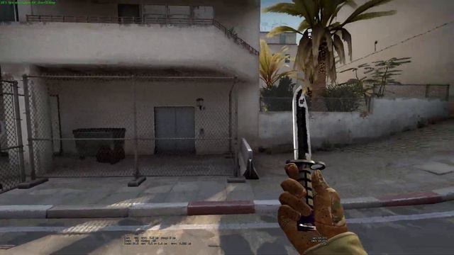 ★ Bayonet | Ultraviolet (Battle-Scarred) 60FPS