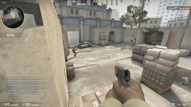 CS:GO - Dust2 - Quad Awp Kill - Boom! смотреть онлайн