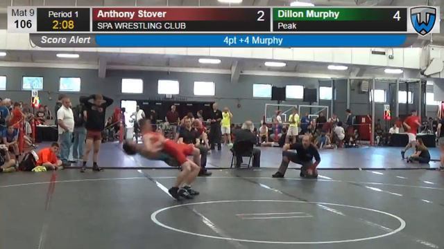 201 Junior Men 106 Anthony Stover SPA WRESTLING CLUB vs Dillon Murphy Peak 4141783104 смотреть онлайн