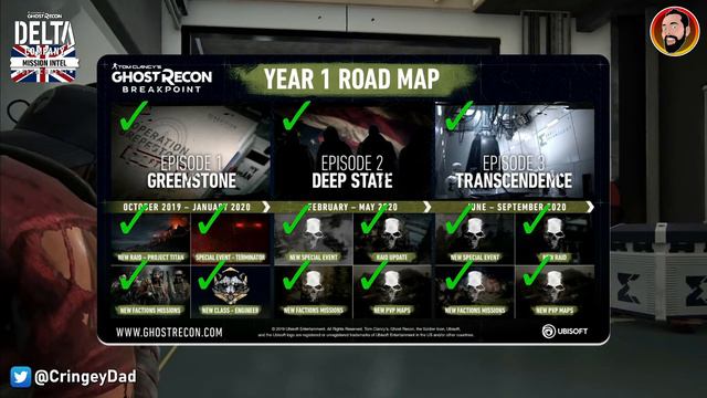 Ghost Recon Breakpoint Year 1 Road Map | DLC Details - Terminator, Raids, PVP AND MORE! смотреть онлайн