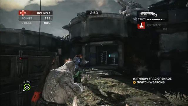 Gears of War: Judgment Multiplayer Overrun Mode смотреть онлайн
