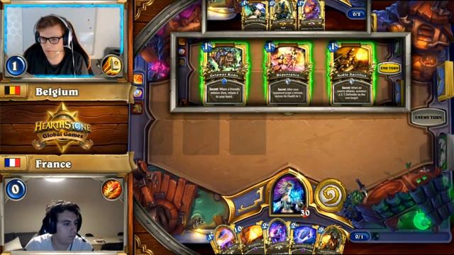 Бельгия vs Франция | Belgium vs France | Hearthstone Global Games (31.05.2017) смотреть онлайн