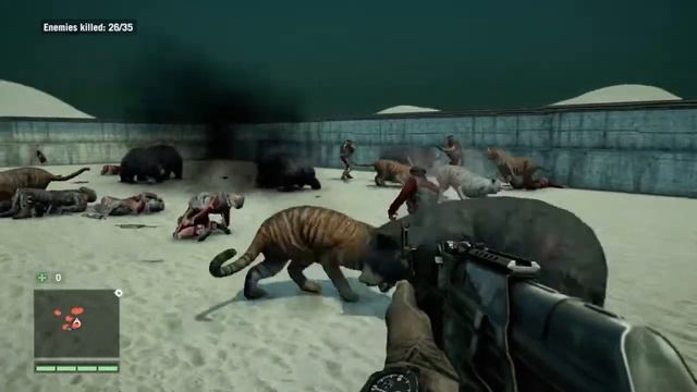Farcry 4 Royal Guards vs Bears and Tigers смотреть онлайн