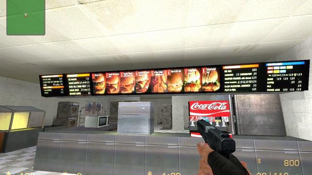 Counter Strike Source: Mcdonald 's смотреть онлайн