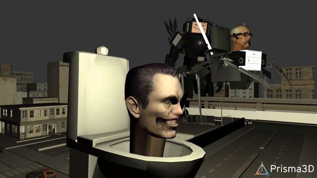 G-toilet test #skibiditoilet #skibidibopyesyesyes #gman [-SFM-] prisma 3D смотреть онлайн