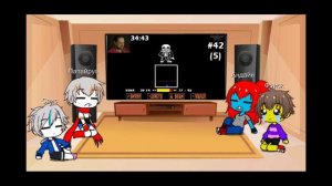 🖤 Реакция Undertale 🖤 на Куплинов VS Санс ⚔ Куплинов против Санса