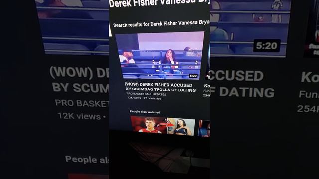 Dirtbag Derek Fisher Seen With Vanessa Bryant !!! смотреть онлайн