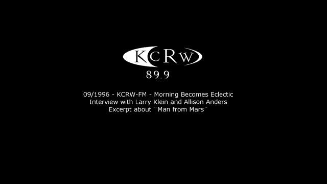 KCRW-FM - Morning Becomes Eclectic - Excerpt from Larry Klein & Allison Anders Interview - 09/1996 смотреть онлайн